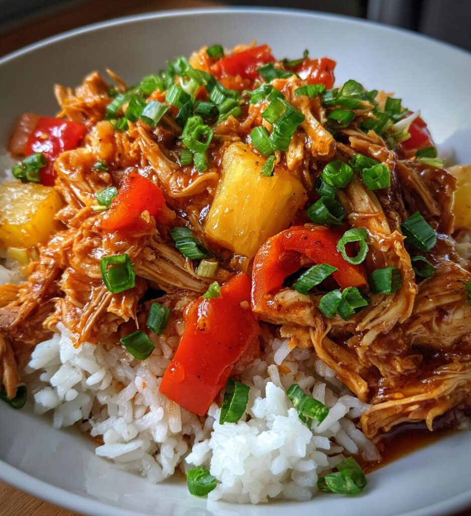 Sweet Hawaiian Crockpot Chicken