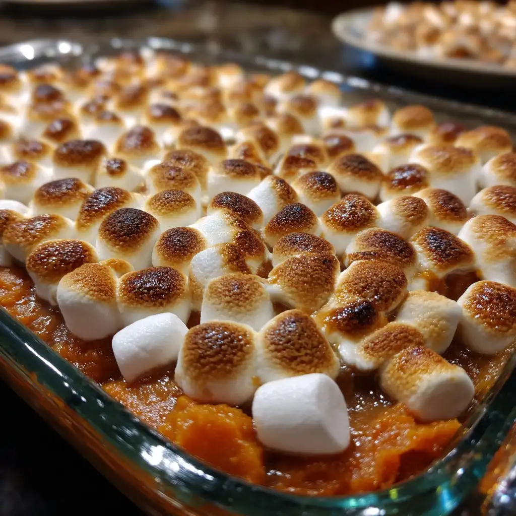 Sweet Potato Casserole with Marshmallows Recipe