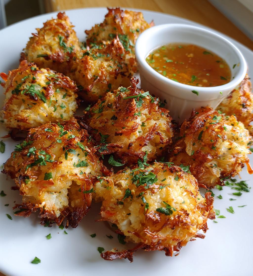 air fryer crab bites - detail 1