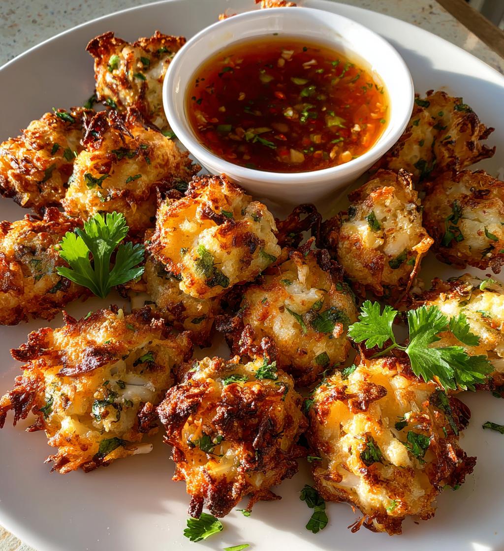 air fryer crab bites