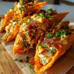 bacon cream cheese stuffed doritos