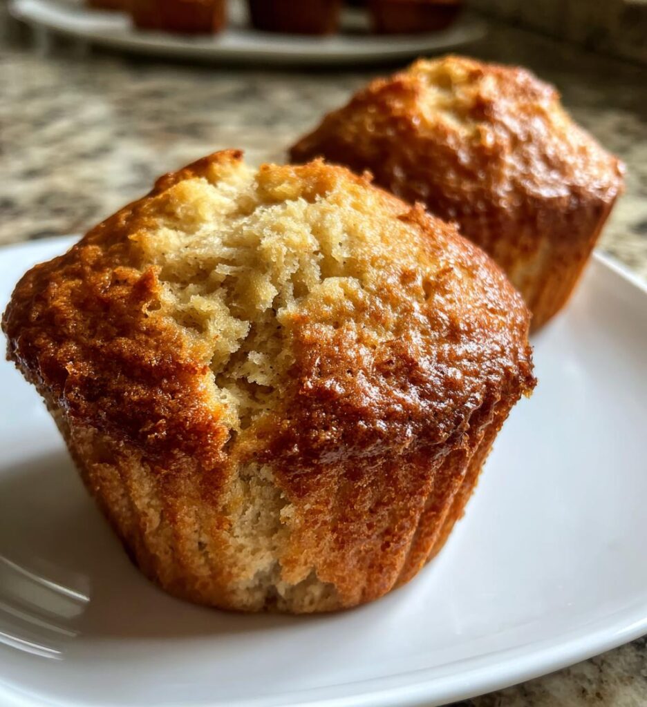 banana bread muffins recipe
