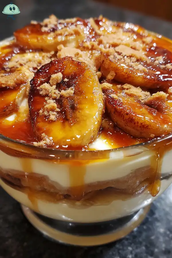 bananas foster banana pudding
