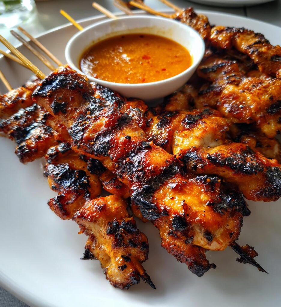 bang bang chicken skewers