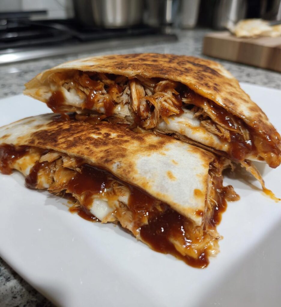 bbq chicken quesadillas