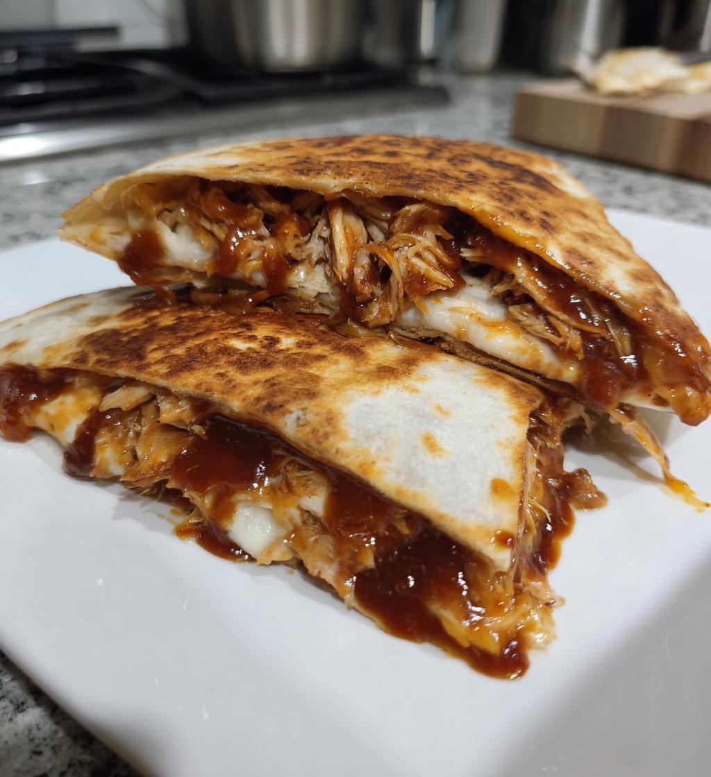 bbq chicken quesadillas