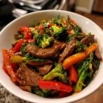 beef stir fry with vegetables
