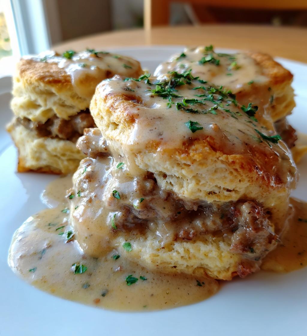 biscuits and gravy - detail 1