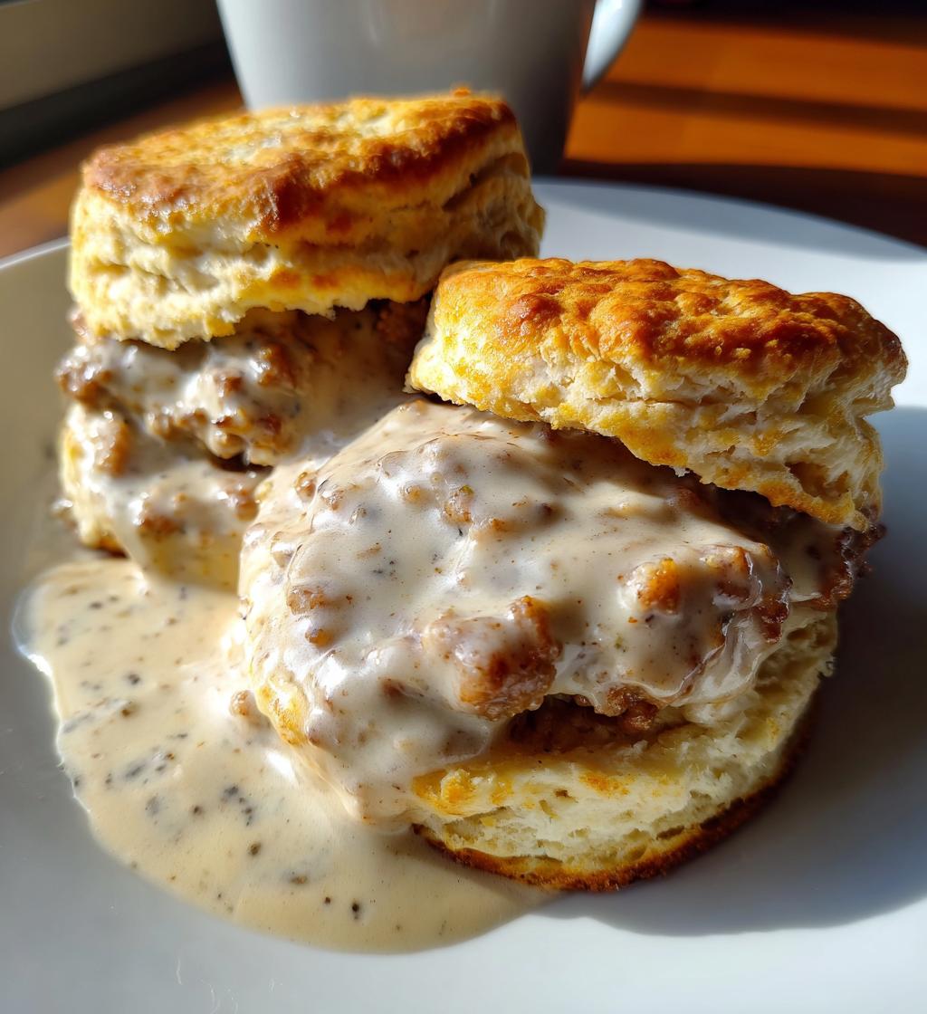 biscuits and gravy