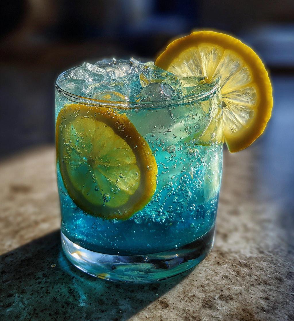 blue lemonade - detail 1