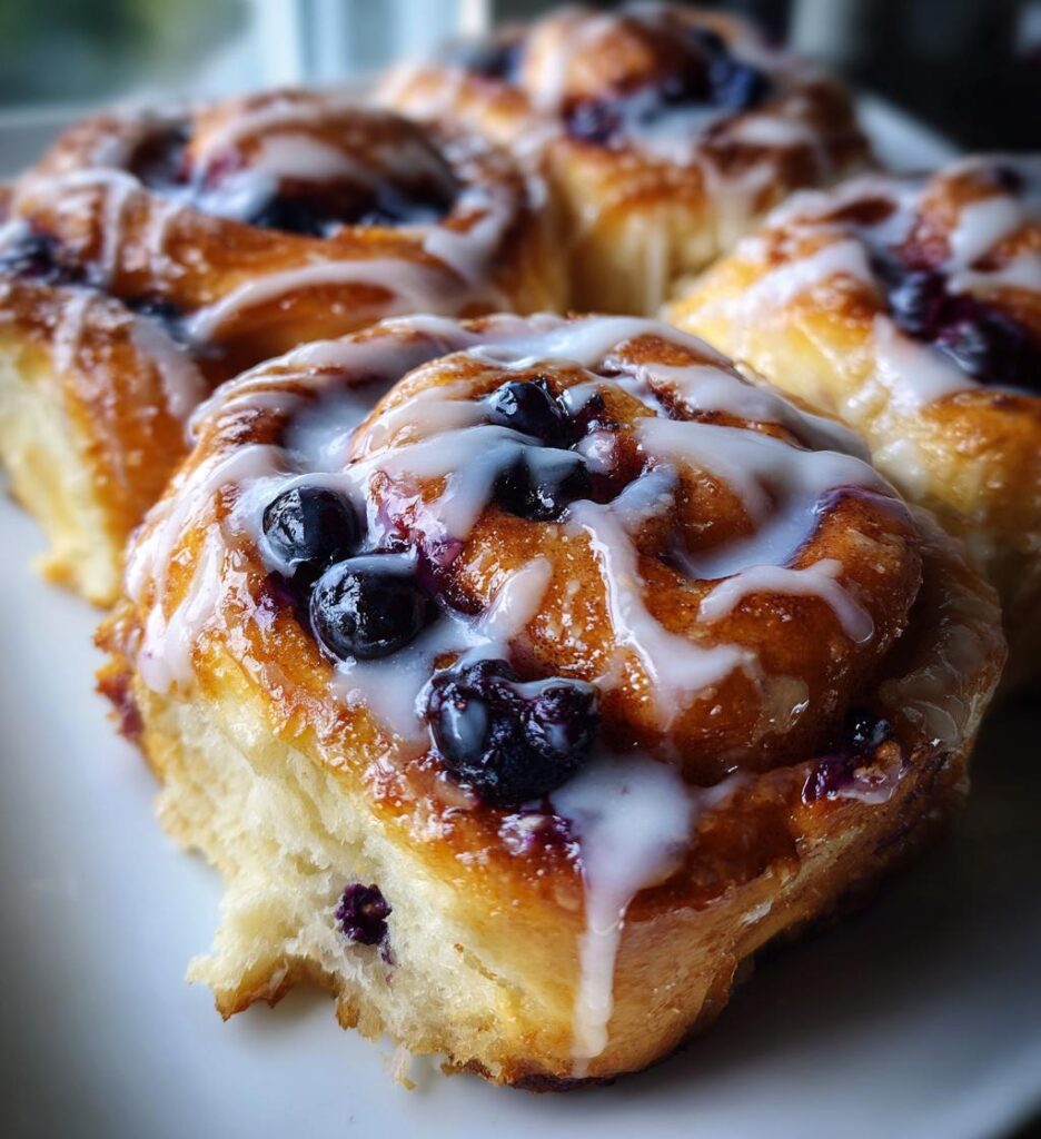 blueberry cinnamon rolls