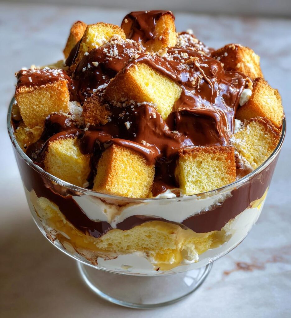 boston cream pie trifle