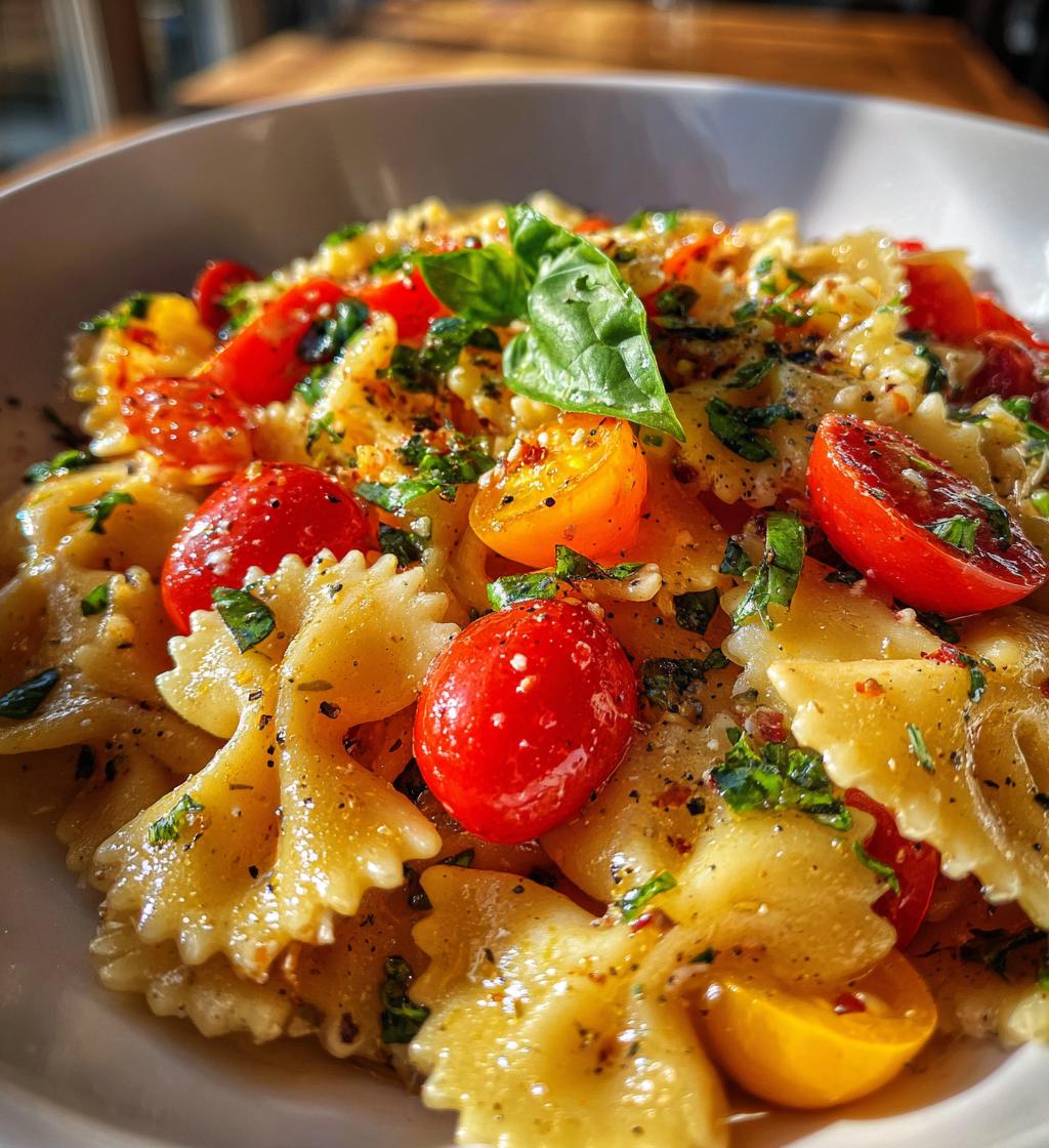 bowtie pasta - detail 1