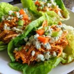 buffalo chicken lettuce wraps