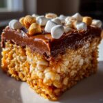 caramel chocolate rice krispies