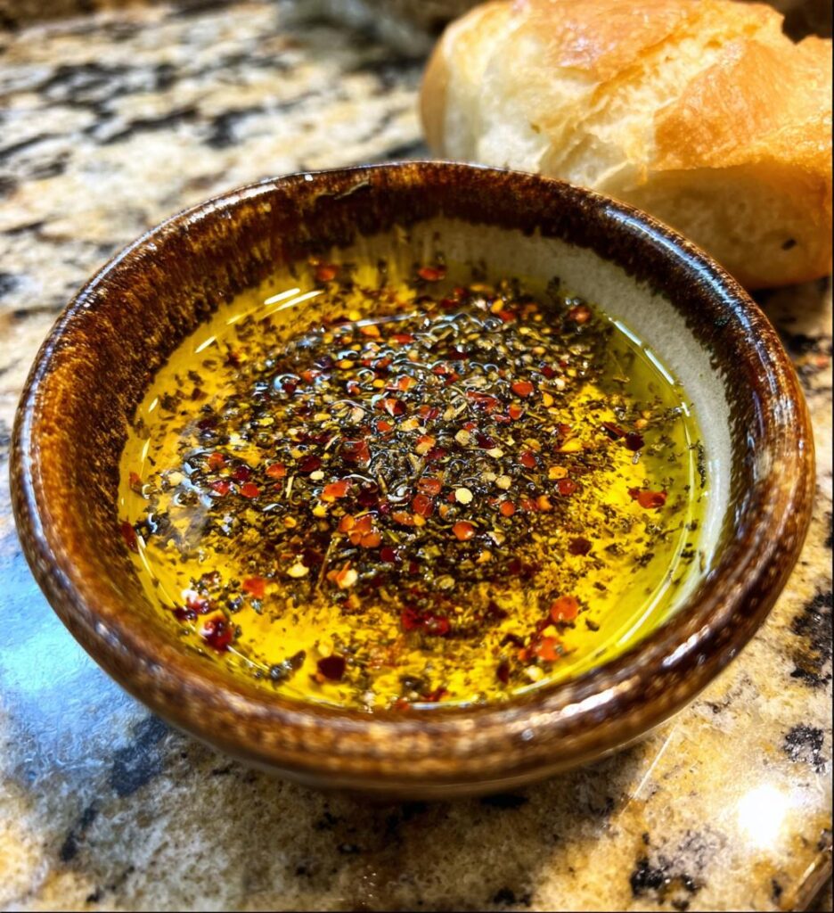 carrabbas bread dipping oil