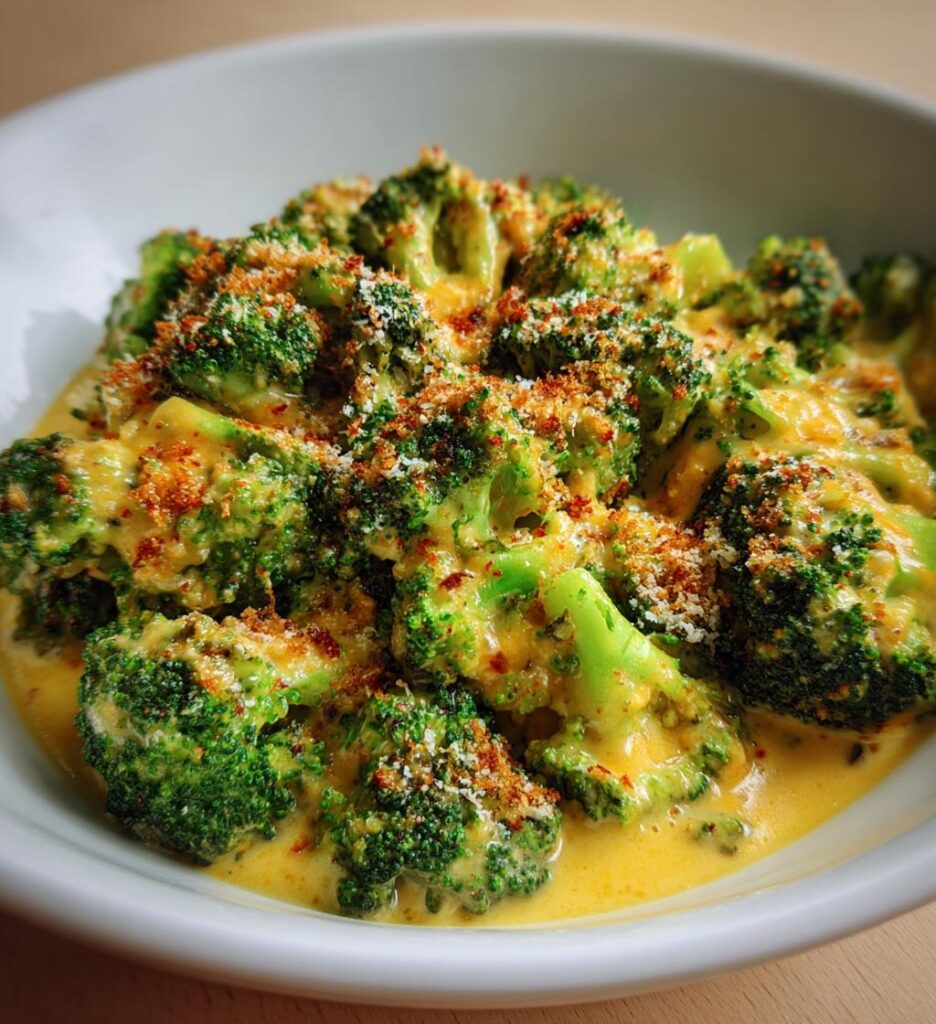 cheesy broccoli