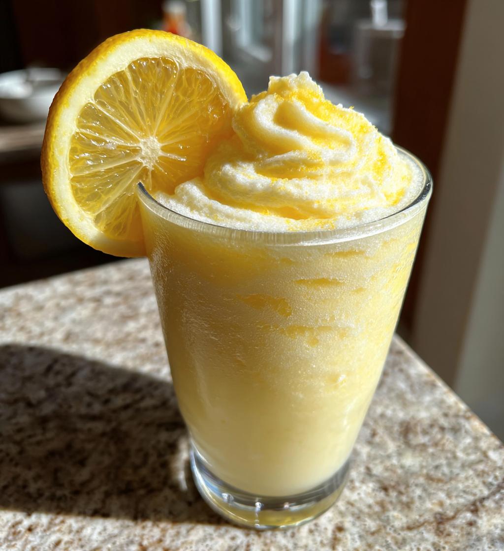 chick fil a frosted lemonade - detail 1