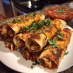 chicken flautas