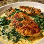 chicken florentine style
