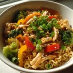 chicken ramen stir fry