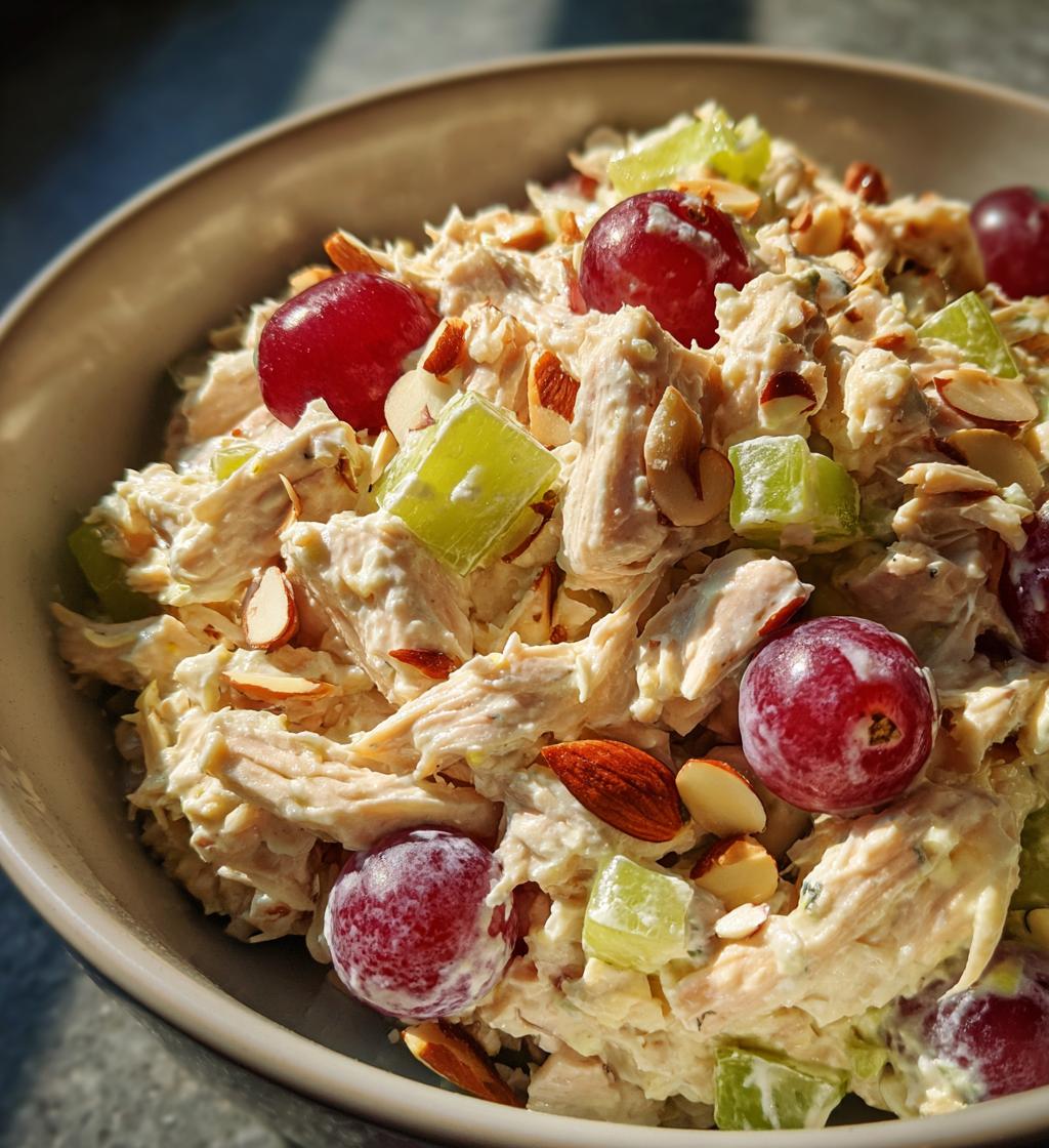 chicken salad - detail 1