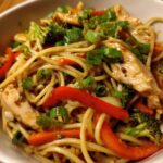 chicken spaghetti lo mein