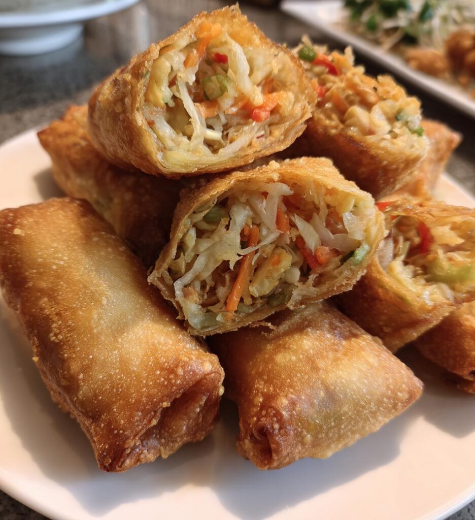 chicken spring rolls