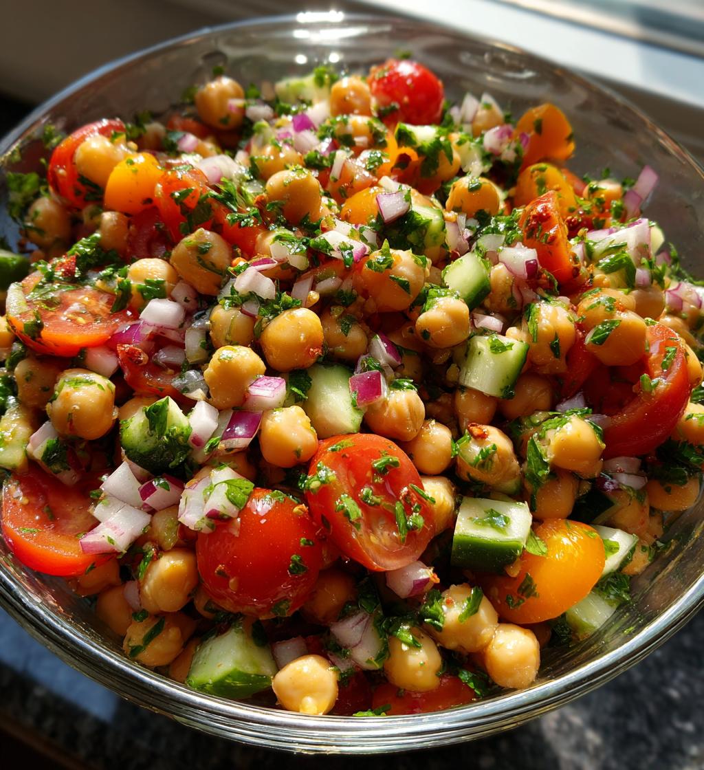 chickpea salad recipe