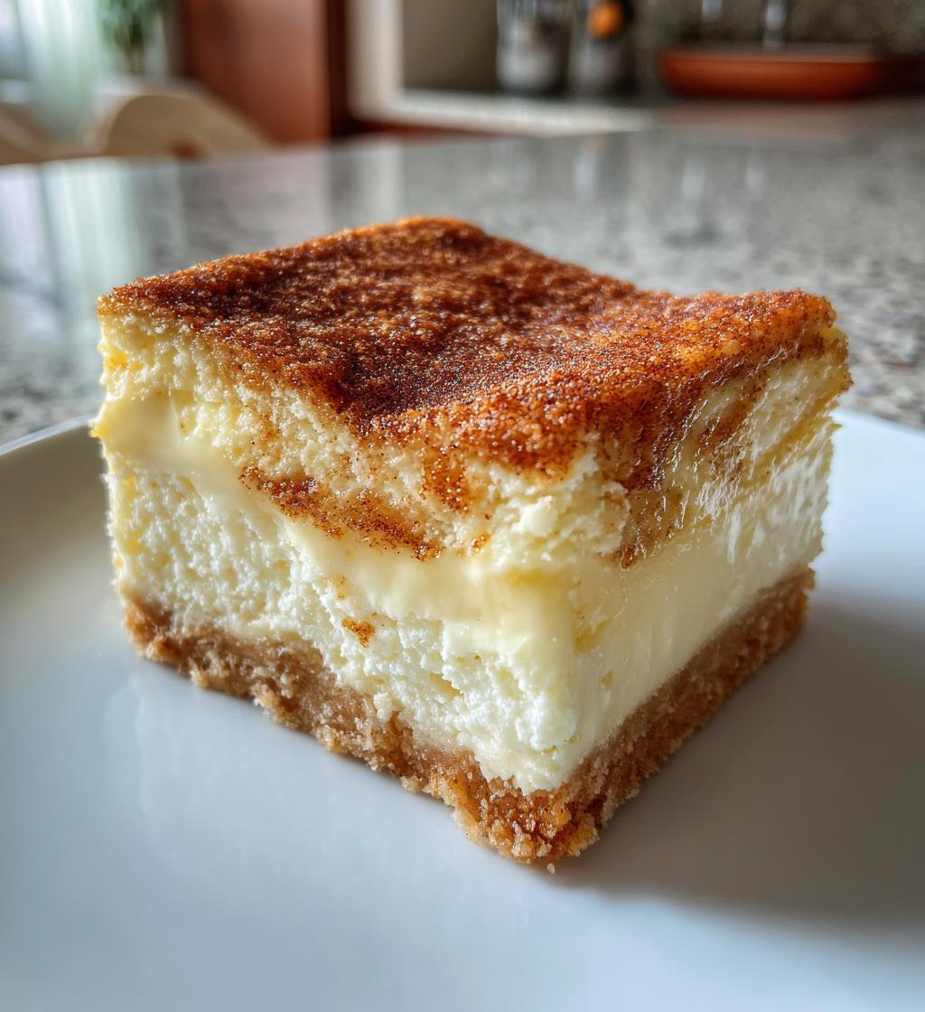churro cheesecake - detail 1