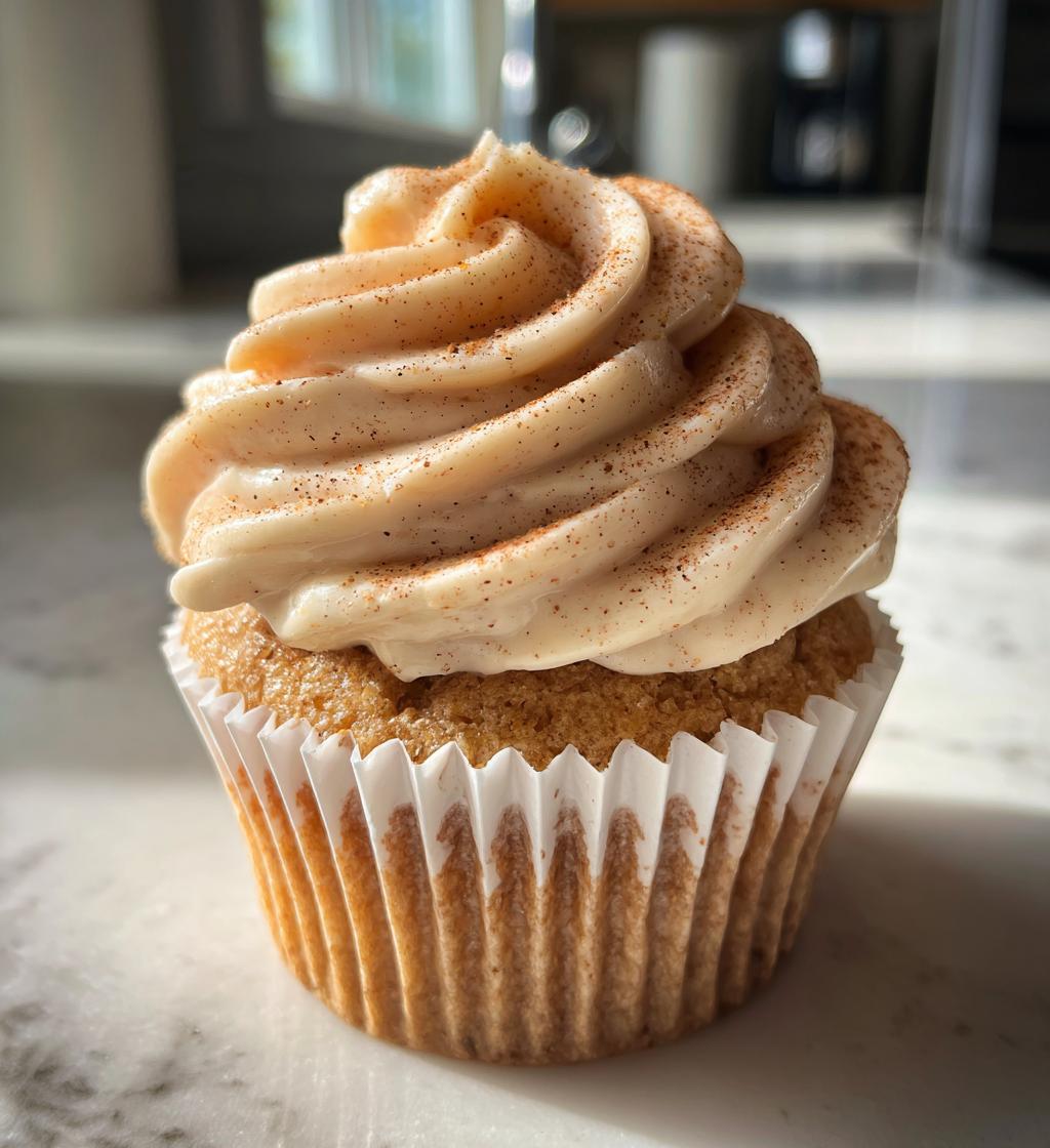 cinnamon buttercream frosting - detail 1