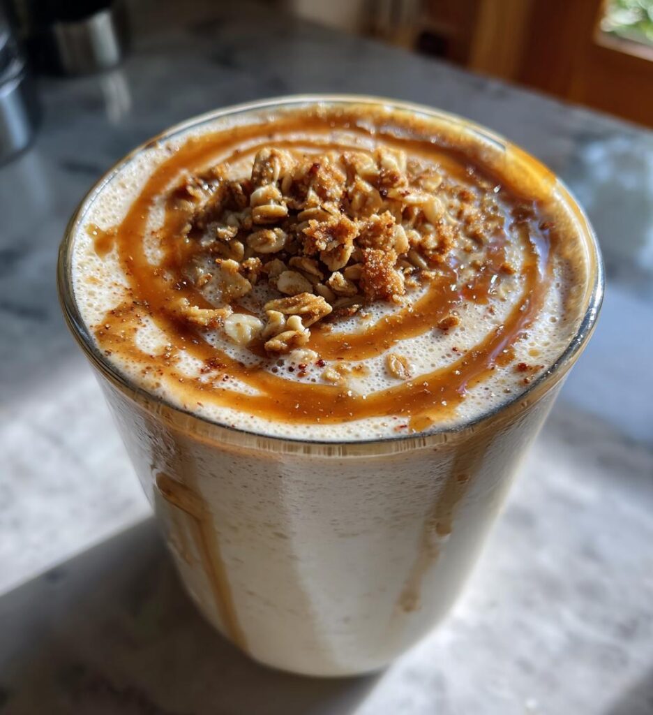 cinnamon roll breakfast smoothie