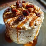 cinnamon roll overnight oats