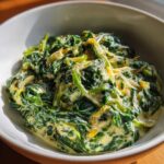 creamed spinach