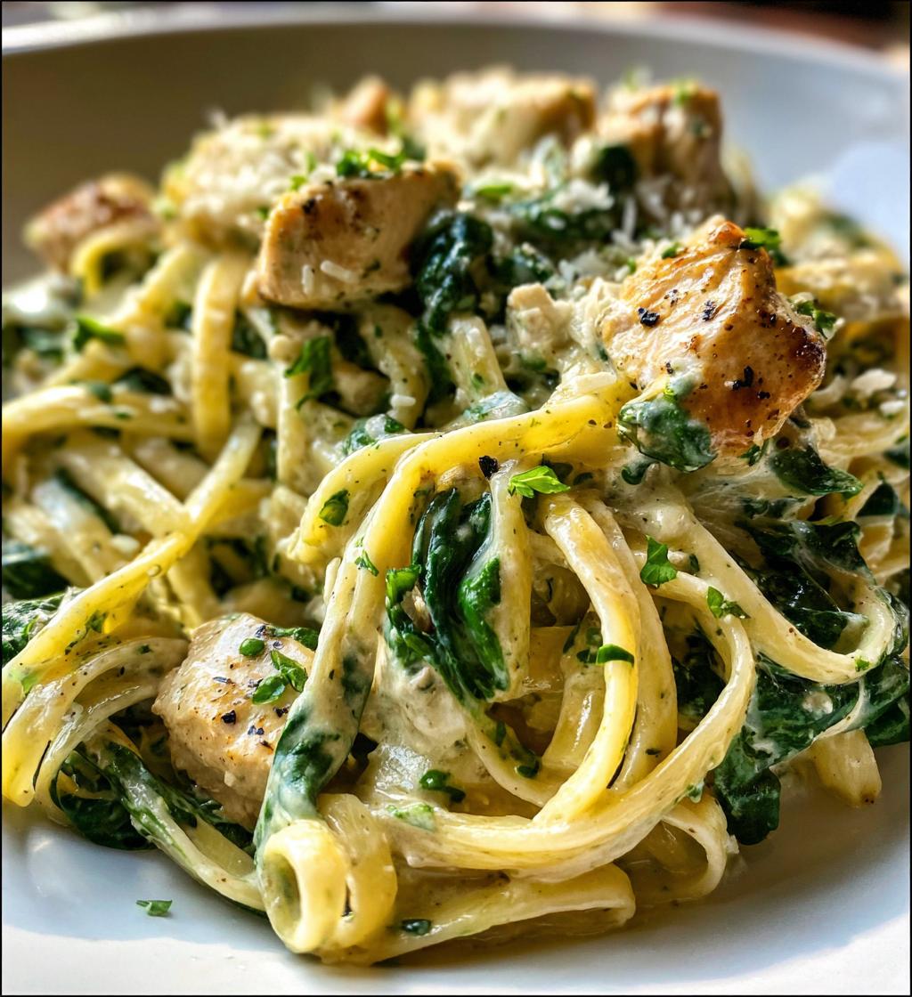 creamy boursin chicken pasta - detail 1