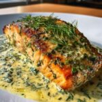 creamy lemon herb salmon