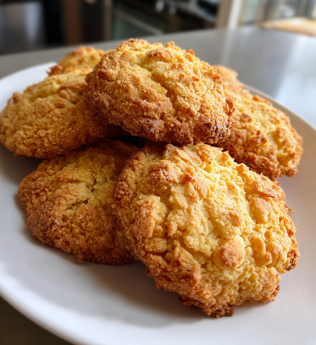 crispy almond cookies - detail 1