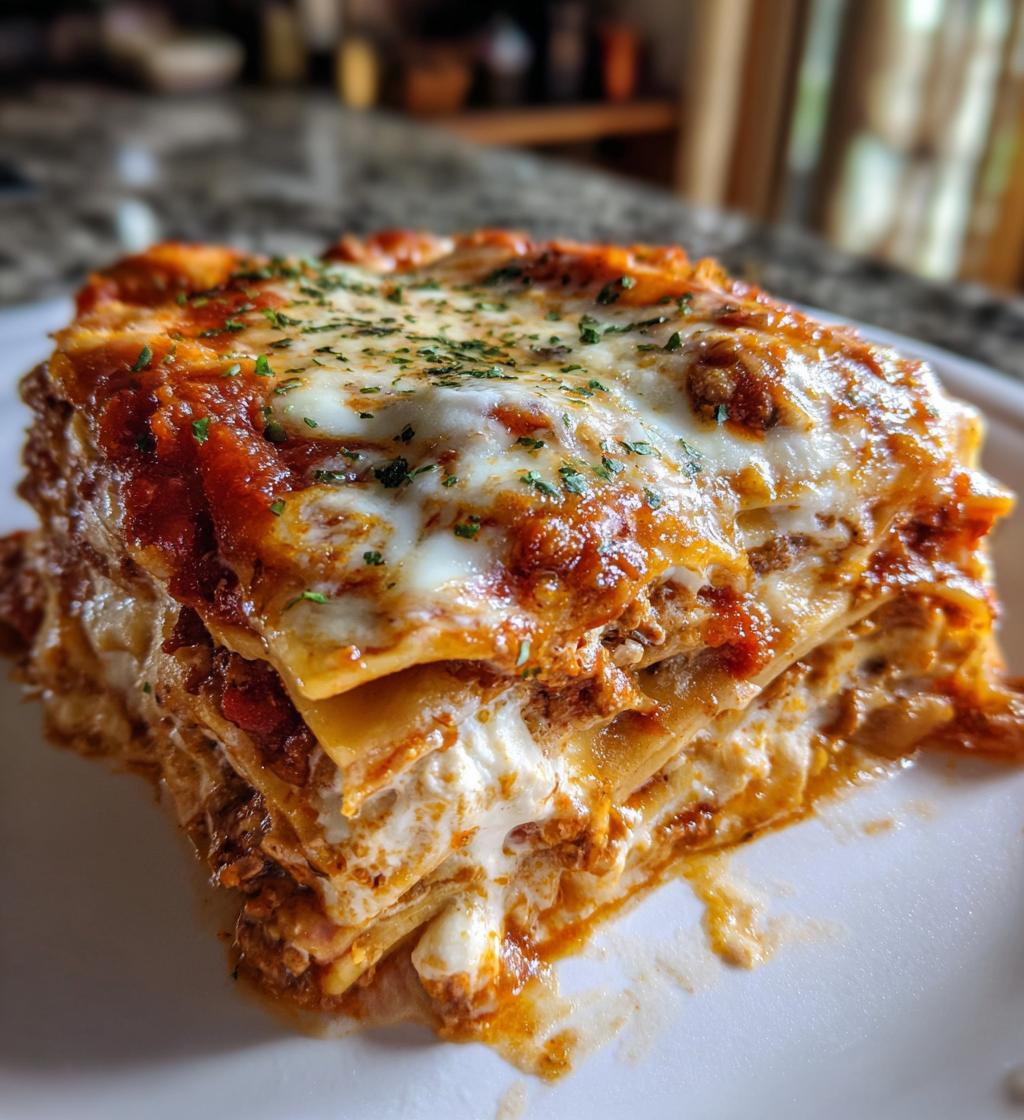 crockpot lasagna - detail 1