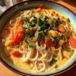 curry coconut noodle soup