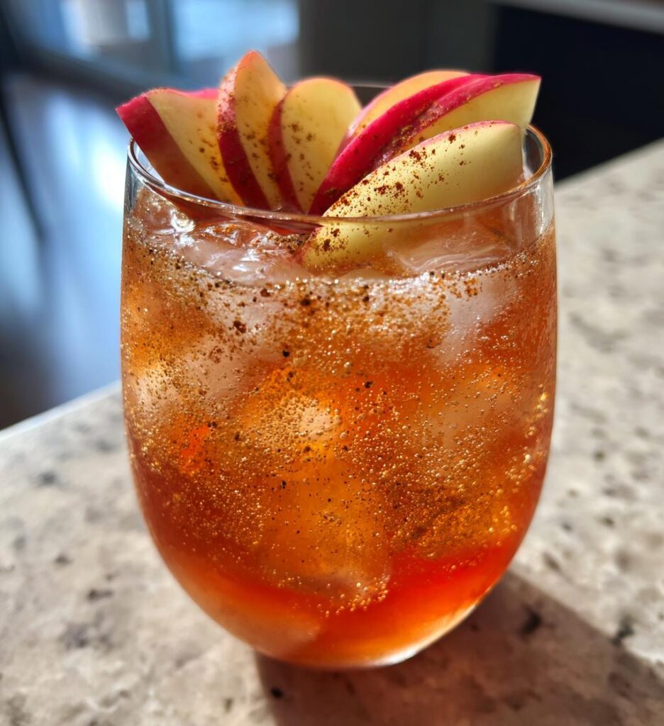 easy apple mocktail