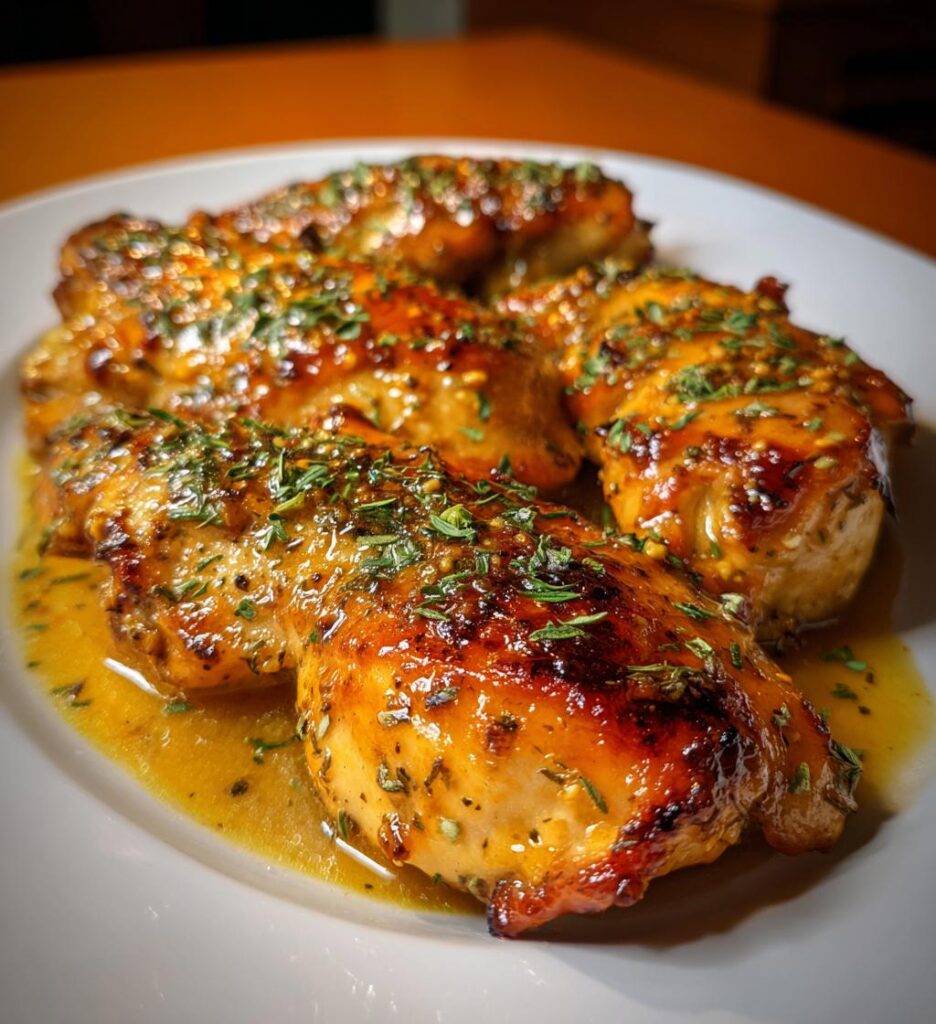 easy baked honey dijon chicken