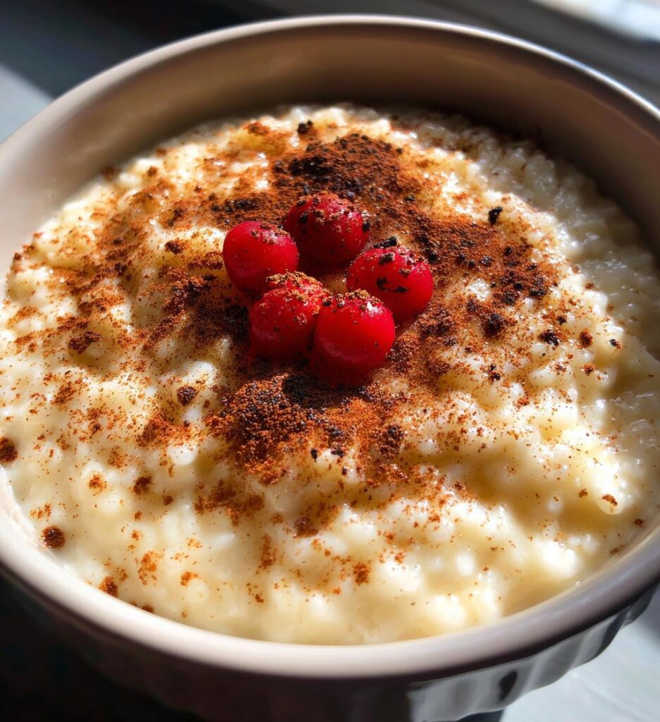 easy rice pudding