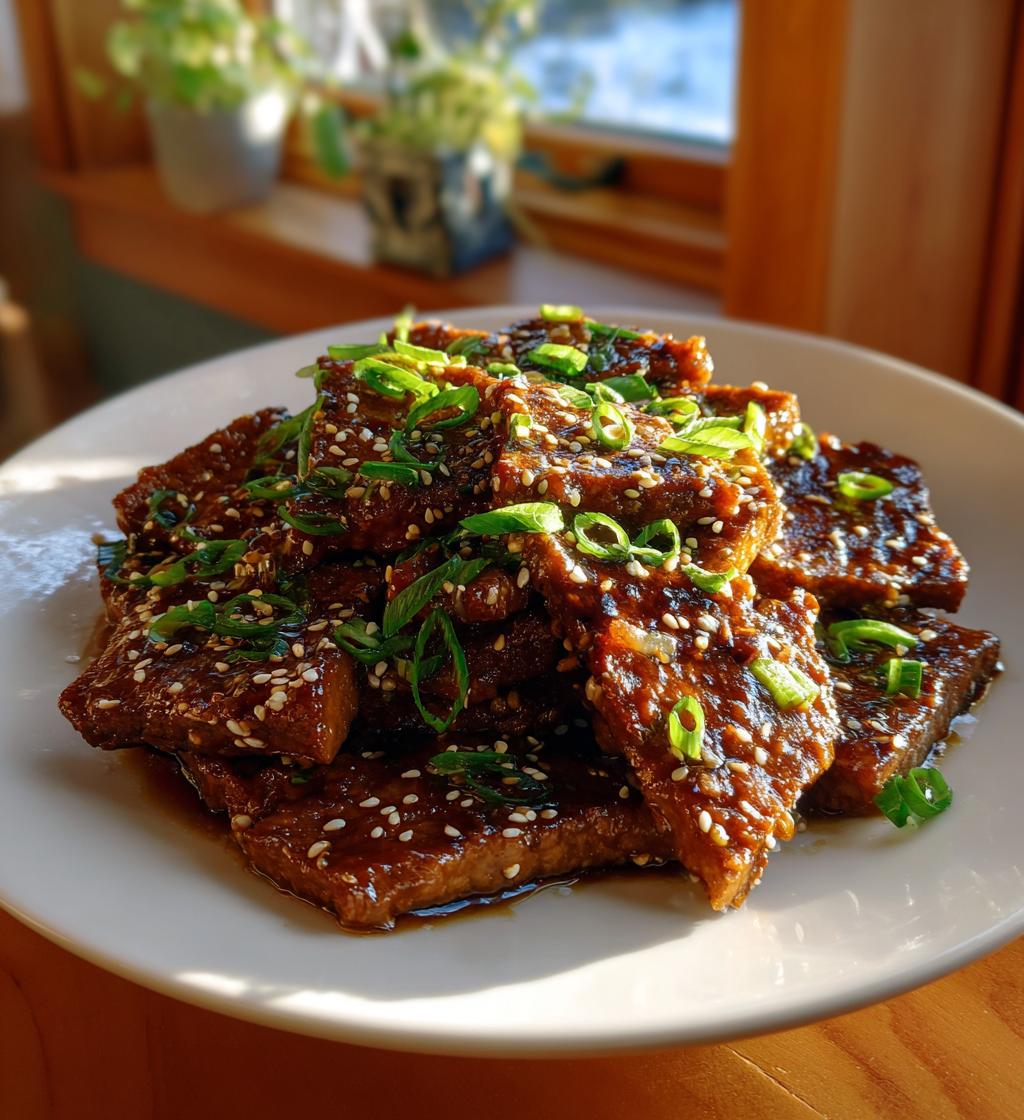 easy seitan teriyaki - detail 1