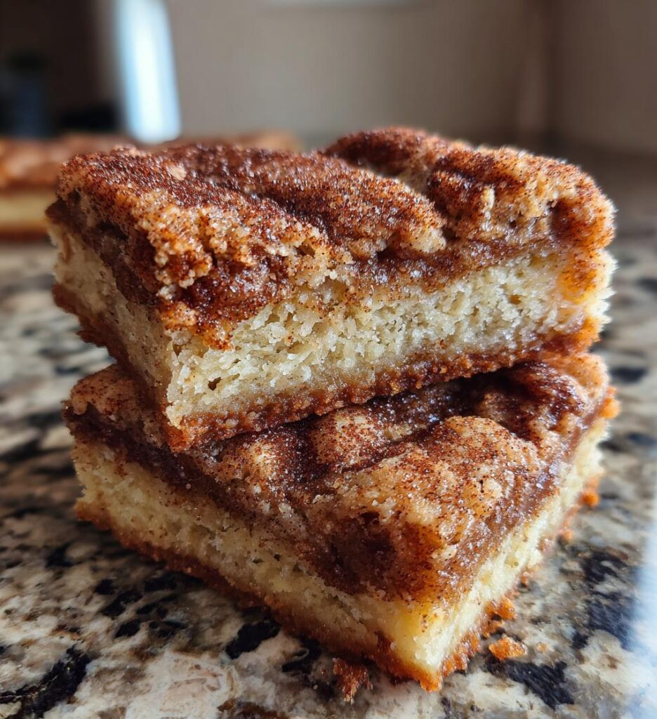 easy snickerdoodle bars