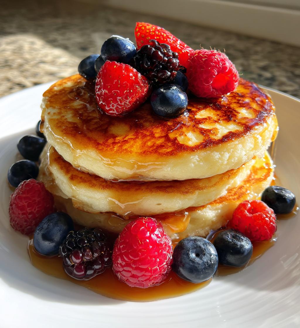 fluffiest buttermilk pancakes - detail 1