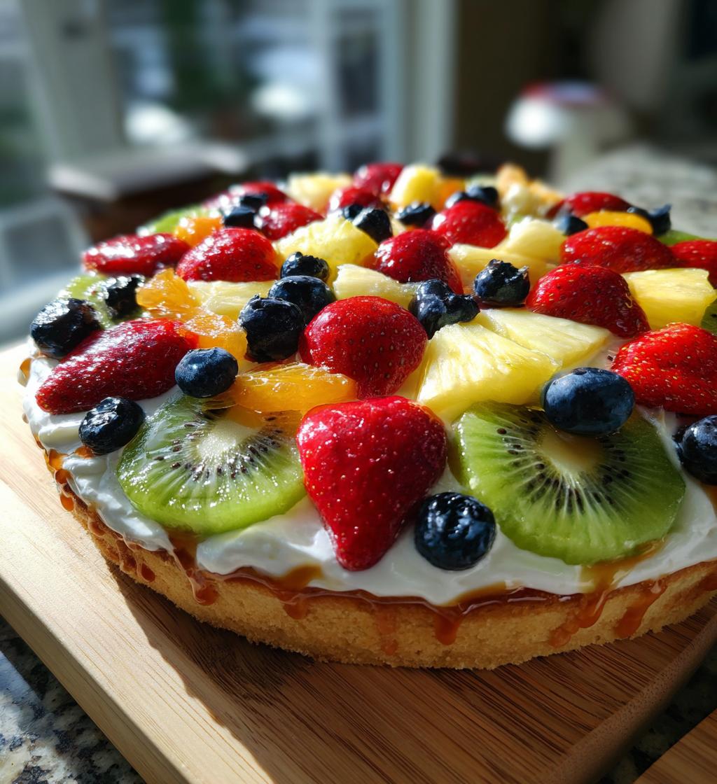 fruit pizza recipe - detail 1
