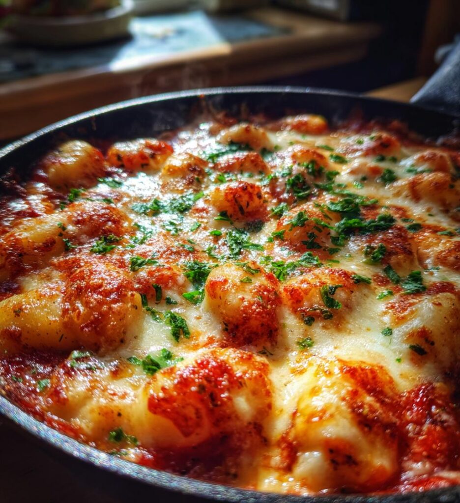 gnocchi and tomato bake