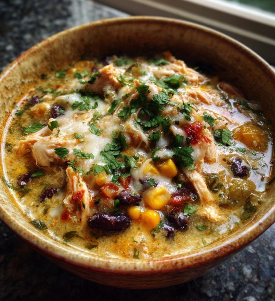 green chile chicken enchilada soup