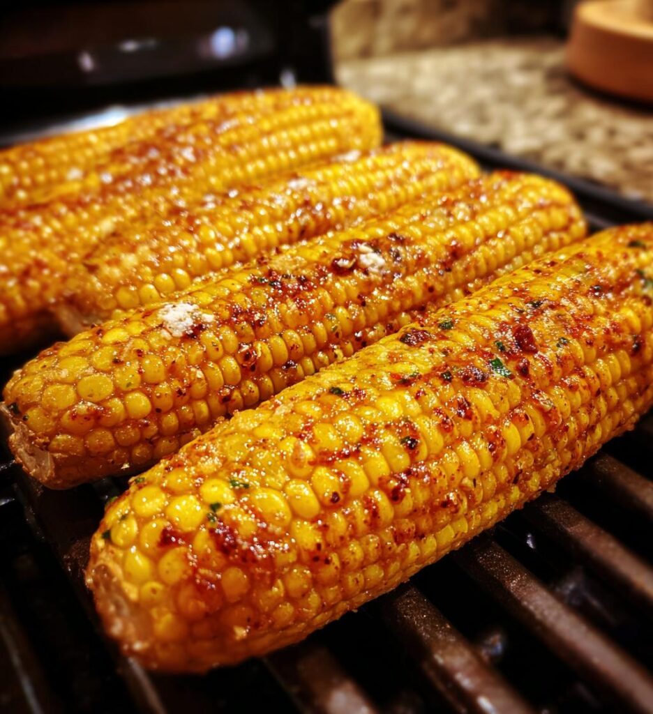 grilled corn on the cob with chili lime butter