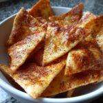 homemade baked pita chips